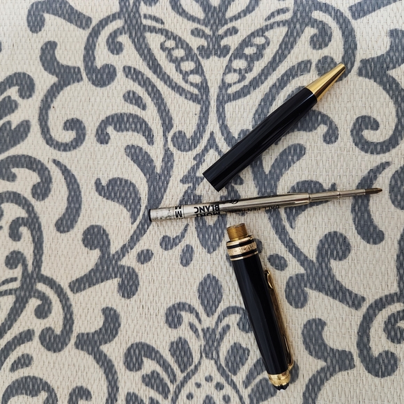 SOLD MONTBLANC Meisterstruck 75th Anniversary Diamond Edition Ballpoint Pen B… - Picture 3 of 3